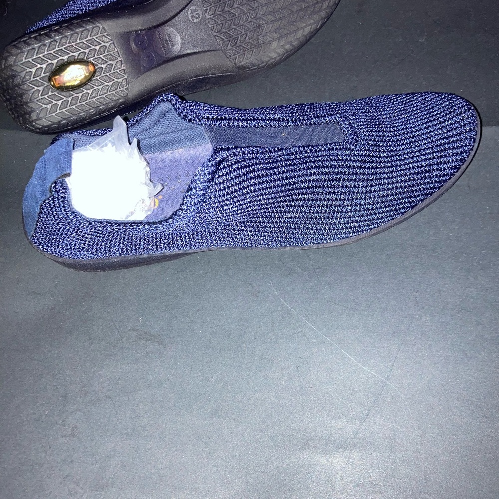 Arcopedico Men's or Women’s Navy Slip-On Sneakers